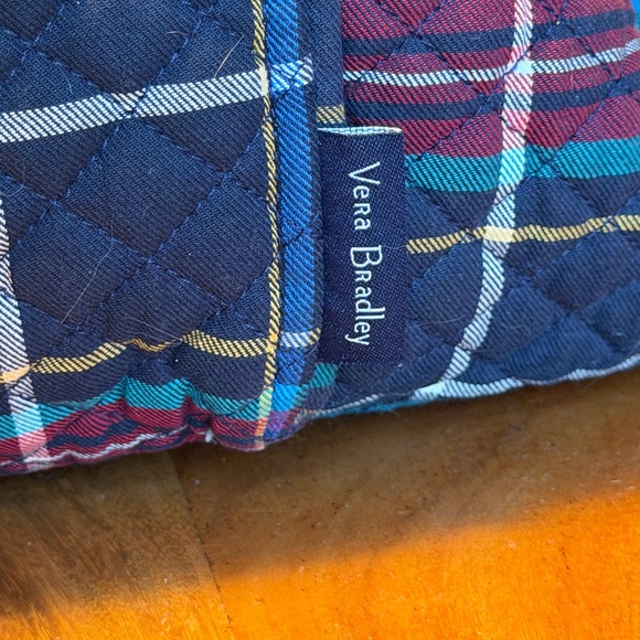 Vera Bradley RETIRED Tartan Plaid Weekender Travel Bag - Picture 15 of 15